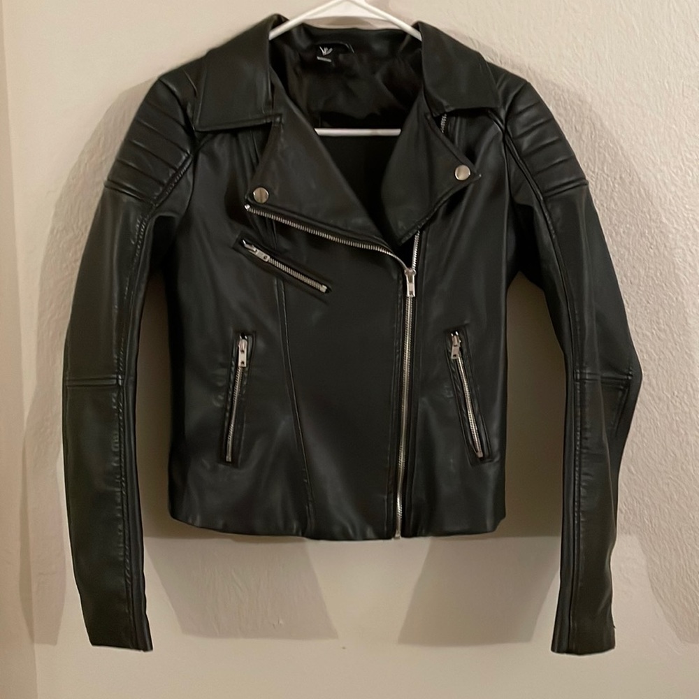 Windsor Moto Faux Leather Jacket